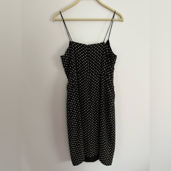 J. Crew Blouson Silk dress in polka dot Size 4 - Picture 4 of 11